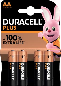 [MN1500] Bl.4 Aa Batt.Lr6 Duracell Alkalin