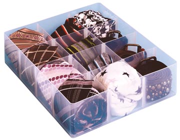 [TRAY12C] Really Useful Box, Office Divider Met 12 Vakjes, Transparant