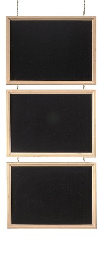 [WBT-B-32] TRIO BORD 32X43CM (BLANCK)