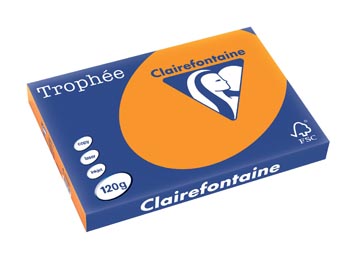 [E*1764] TROPHEE A3 120GR, FEL ORANJE, 250