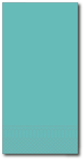 [G995] SERVETTEN (40CM, LAGOON, 50, 1-LAAGS)