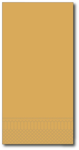 [G997] SERVETTEN (40CM, GOUD, 50, 2-LAAGS)