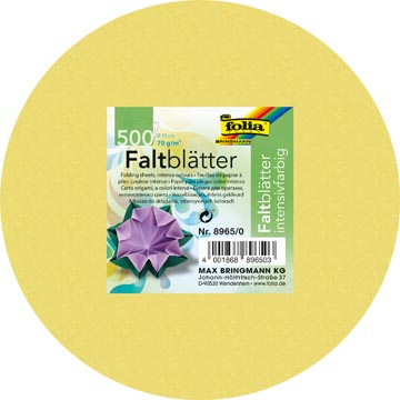 [89650] Vouwblaadjes (15X15Cm, 500 Vellen)