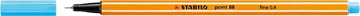 [88-57] Viltstift Stabilopoint 88 (Azuurblauw)