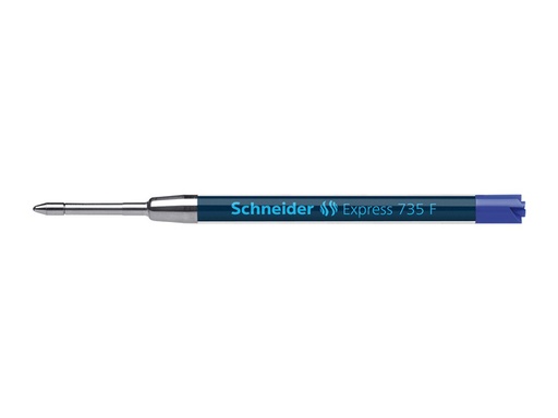[P7353F] Schneider-Parker Express 735, Balpenvulling  - Blauw - Fijn -------- PER STUK