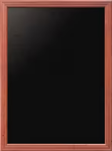 [WB7090M] WANDBORD (70X90CM, MAHONIE)