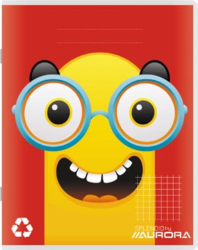 [150JQ5] Werkschrift Gerecycleerd (96, Geruit)