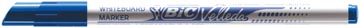 [1721B] WITBORDSTIFT BIC (BLAUW, RONDE PUNT FIJN)