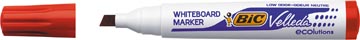 [1751R] Witbordstift 1751 Bic (Dikte 3 - 5,9 Mm Rood, Schuine Punt)