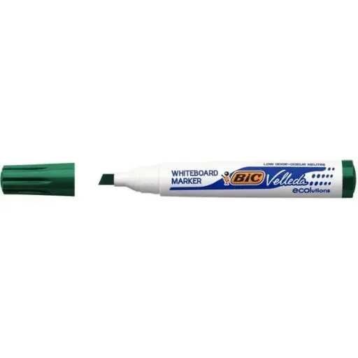 [1751V] Witbordstift 1751 Bic (Dikte 3 - 5,9 Mm Groen, Schuine Punt)