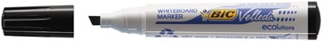 [1751Z] WITBORDSTIFT BIC (ZWART, SCHUINE PUNT)