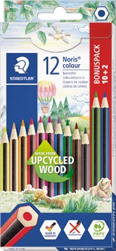 [185C12P] Wopex Kleurpotloden (10+2 Gratis)