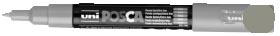 [PC1MCAR] Posca Conische Punt Extra Fijn 0.7-1.0Mm Zilver