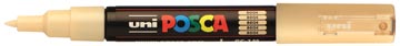 [PC1MCBE] Posca Conische Punt Extra Fijn 0.7-1.0Mm Beige