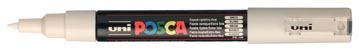 [PC1MCBL] POSCA CONISCHE PUNT EXTRA FIJN 0.7-1.0mm WIT