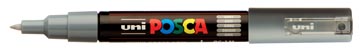 [PC1MCG] Posca Conische Punt Extra Fijn 0.7-1.0Mm Grijs