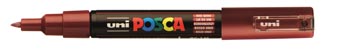 [PC1MCLV] Posca Conische Punt Extra Fijn 0.7-1.0Mm Wijnrood
