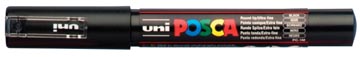 [PC1MCN] Posca Conische Punt Extra Fijn 0.7-1.0Mm Zwart