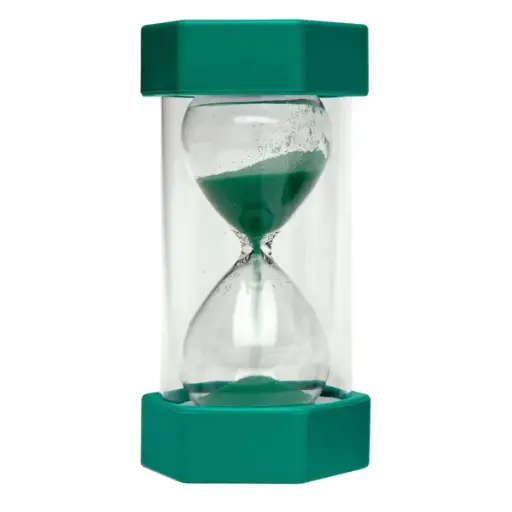 [70051] Zandloper 1 min, 8,5cm diameter, 16 cm hoog