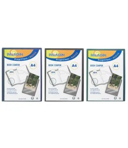 [3572200] Paladin - Trendy Showalbum A4 Personaliseerbaar 20 Tassen. 