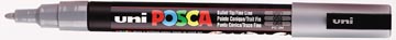[PC3MG] Posca Conische Punt Fijn 0.9-1.3Mm Grijs