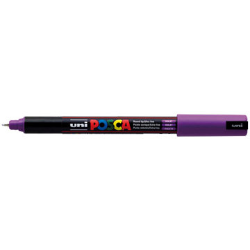 [PC3ML] Posca Conische Punt Fijn 0.9-1.3Mm Lila