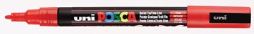 [PC3MR] Posca Conische Punt Fijn 0.9-1.3Mm Rood