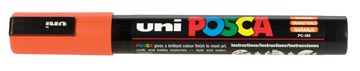 [PC5MOF] Posca Gemiddelde Punt 1.8-2.5Mm Donkeroranje