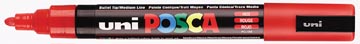 [PC5MR] POSCA GEMIDDELDE PUNT 1.8-2.5mm ROOD