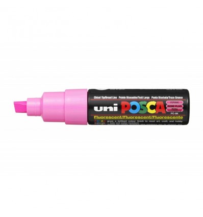 [PC8KREFLO] posca conisch large punt 4.5-5.5mm fluoroze