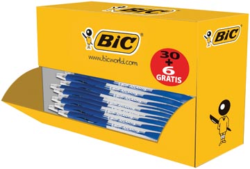 [920286] Bic Balpen Atlantis Classic Blauw, Doos 30 + 6 Gratis