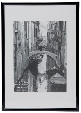 [PAAFA4B] Tpac Fotokader Aluminium, Zwart, A4