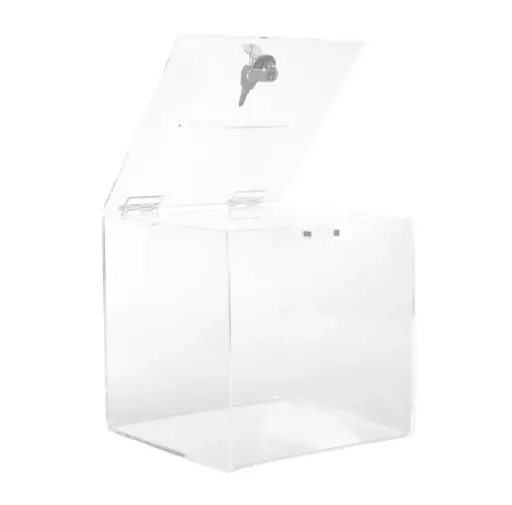 [205.014.90] Visitekaartbox Met Slot 200X200X200Mm