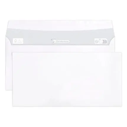 [E1600C] envelop clairalfa 110x220 90g 250 - wit 40