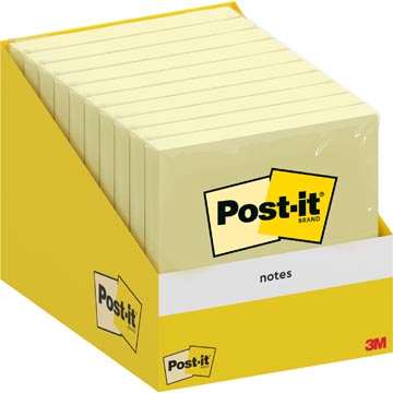 [6820CY] Post-It Notes, 100 Vel, Ft 76 X 76 Mm, Kanariegeel (Canary Yellow)