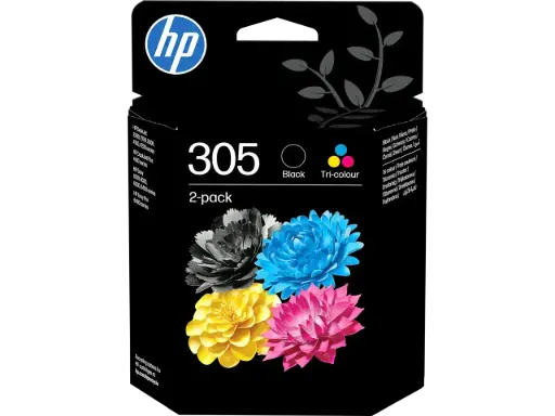 [6ZD17AE#LS1] HP 305 DJ Inkt (2) zwart-kleur 120/100pagina's