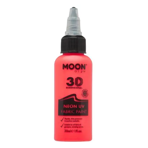 [M2129] Textielverf Uv Intens Intens Rood (30Ml)