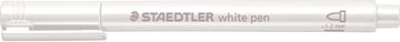 [8323-0] Staedtler Marker Metallic 8323, Wit