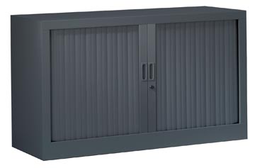 [GC0712A] Roldeurkast, Ft 69,5 X 120 X 43 Cm, Antraciet