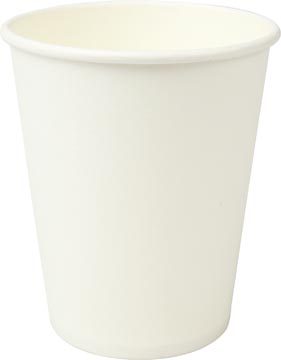 [78800] Kartonnen warme beker, 150 Ml, Wit, Pak Van 100 Stuks