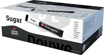 [084823] Douwe Egberts suikersticks van 4 g, doos van 900 stuks