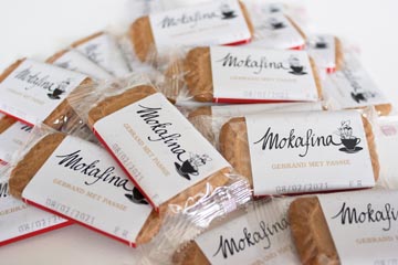 [820] Mokafina Speculoos Koekjes, Induvidueel Verpakt, Doos 300 Stuks