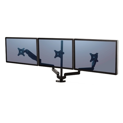 [8042601] Fellowes Platinum Series Monitorarm Driedubbel