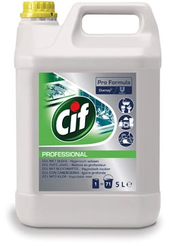 [1116342] Cif Professional Allesreiniger Met Bleekmiddel, Fles Van 5 L