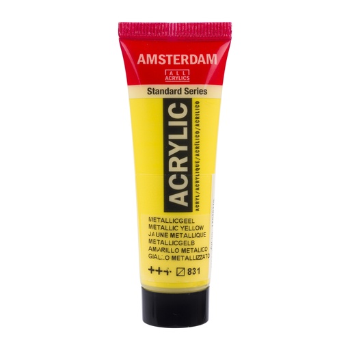 [17048310] Standard Series acrylverf tube 20 ml Metallic Geel 831