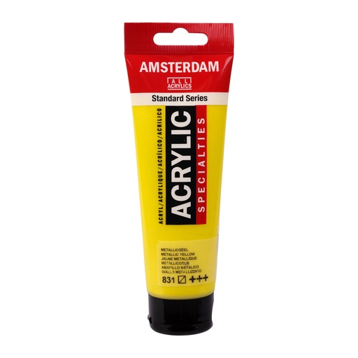 [17098312] Standard Series Acrylverf Tube 120 Ml Metallic Geel 831