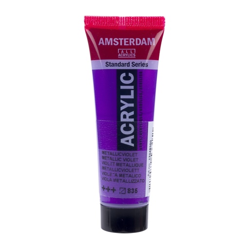[17048350] Standard Series Acrylverf Tube 20 Ml Metallic Violet 835