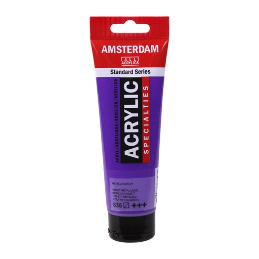 [17098352] Standard Series acrylverf tube 120 ml Metallic Violet 835