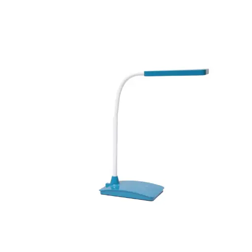 [8201732] Bureau lamp led pearly op voet, color vario, dimbaar, atlantic blue