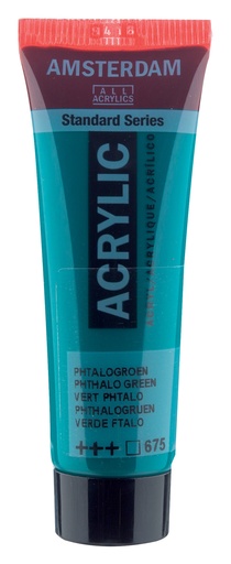 [17046750] Standard Series acrylverf tube 20 ml Phtalogroen 675